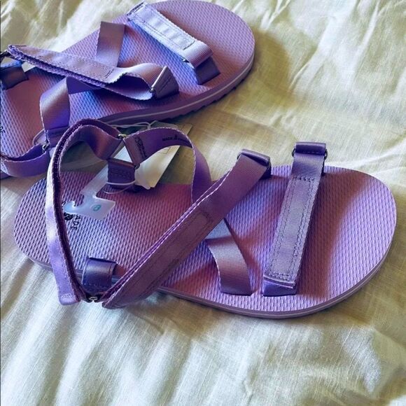 [shade & shore] june lavender sport sandals - Picture 2 of 2